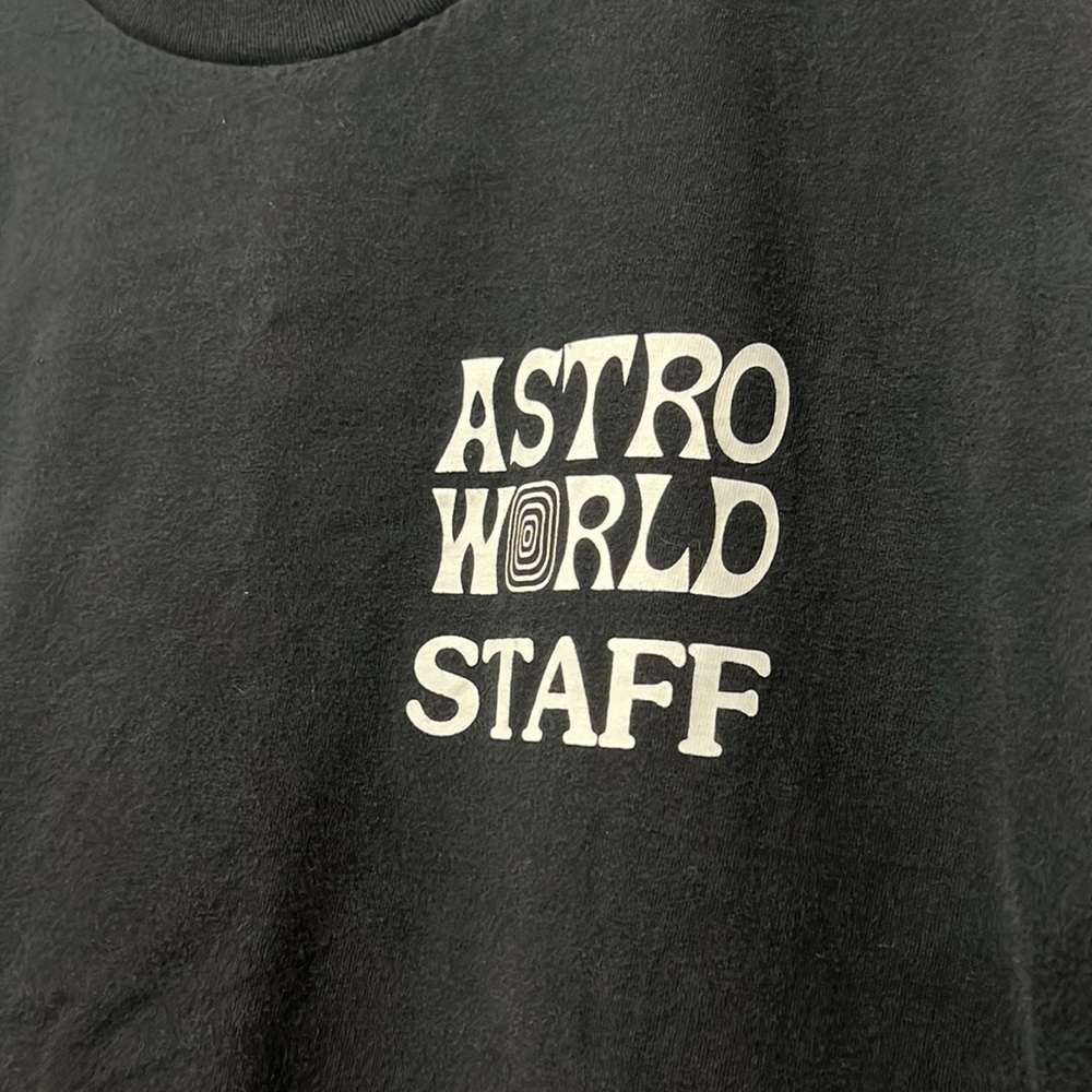 Cactus Jack by Travis Scott Astroworld Staff T-Shirt - Picture 6 of 13
